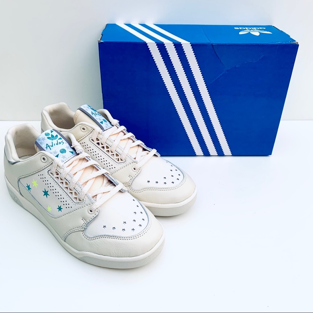 adidas SLAMCOURT Chalk/Tint/Off White women shoe - Picture 10 of 14